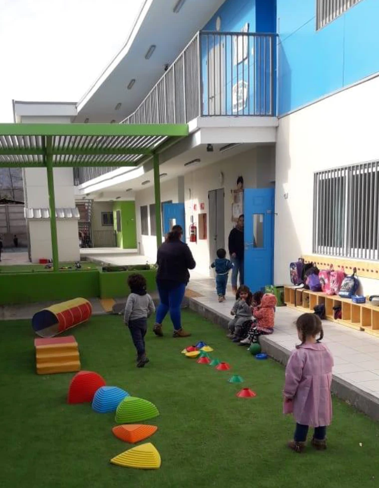 Estudiantes en el colegio